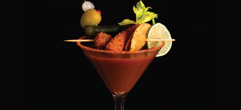 Michelada Bloody Mary Martini