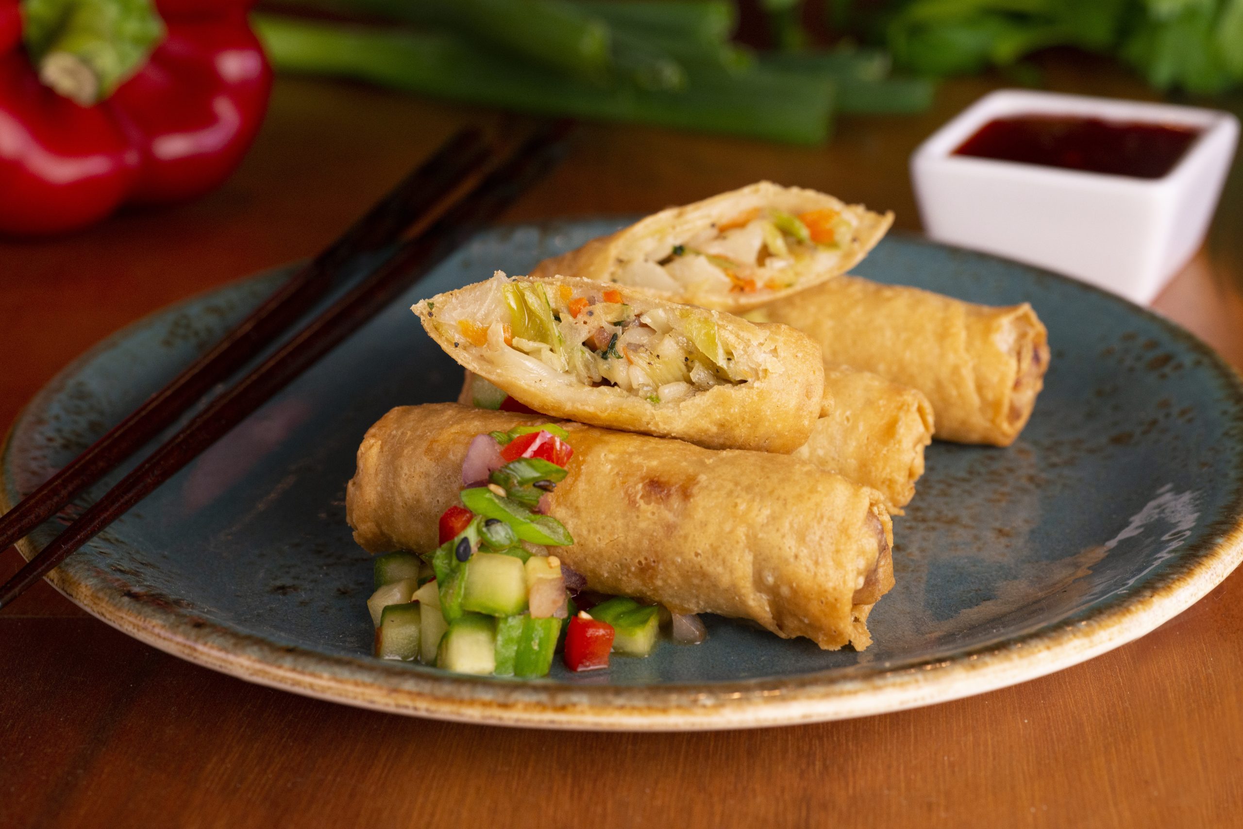 GOLDEN TIGER - Vegetable Spring Roll 1oz - 1/144ct bulk